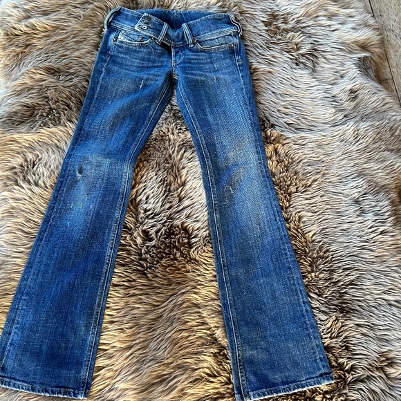 Diesel Cherock Women’s Bootcut Jeans 27x32 Bootcut Jeans Made In Italy - Picture 1 of 13
